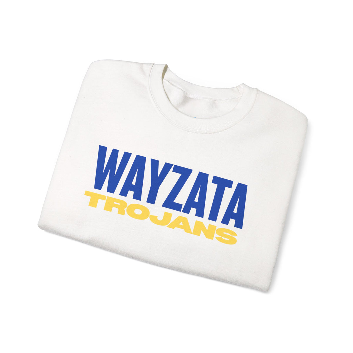 Wayzata Trojans Sweatshirt – Crewneck School Spirit Pullover