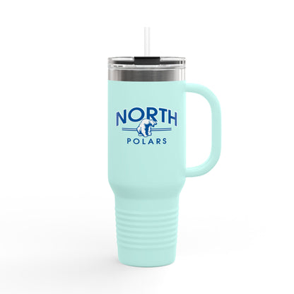 Stylish Insulated Travel Mug - 40 oz with North Polars Design