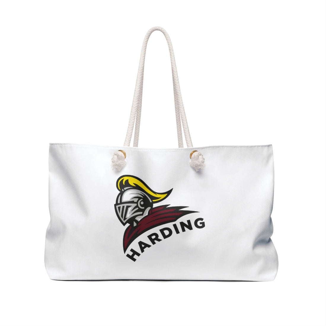 Spacious Harding Logo Weekender Bag - Stylish Travel Tote for Adventurers