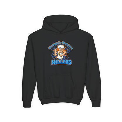 Minneapolis Washburn Millers Youth Heavy Blend Hooded Sweatshirt -  Casual Comfort for Young Adventurers