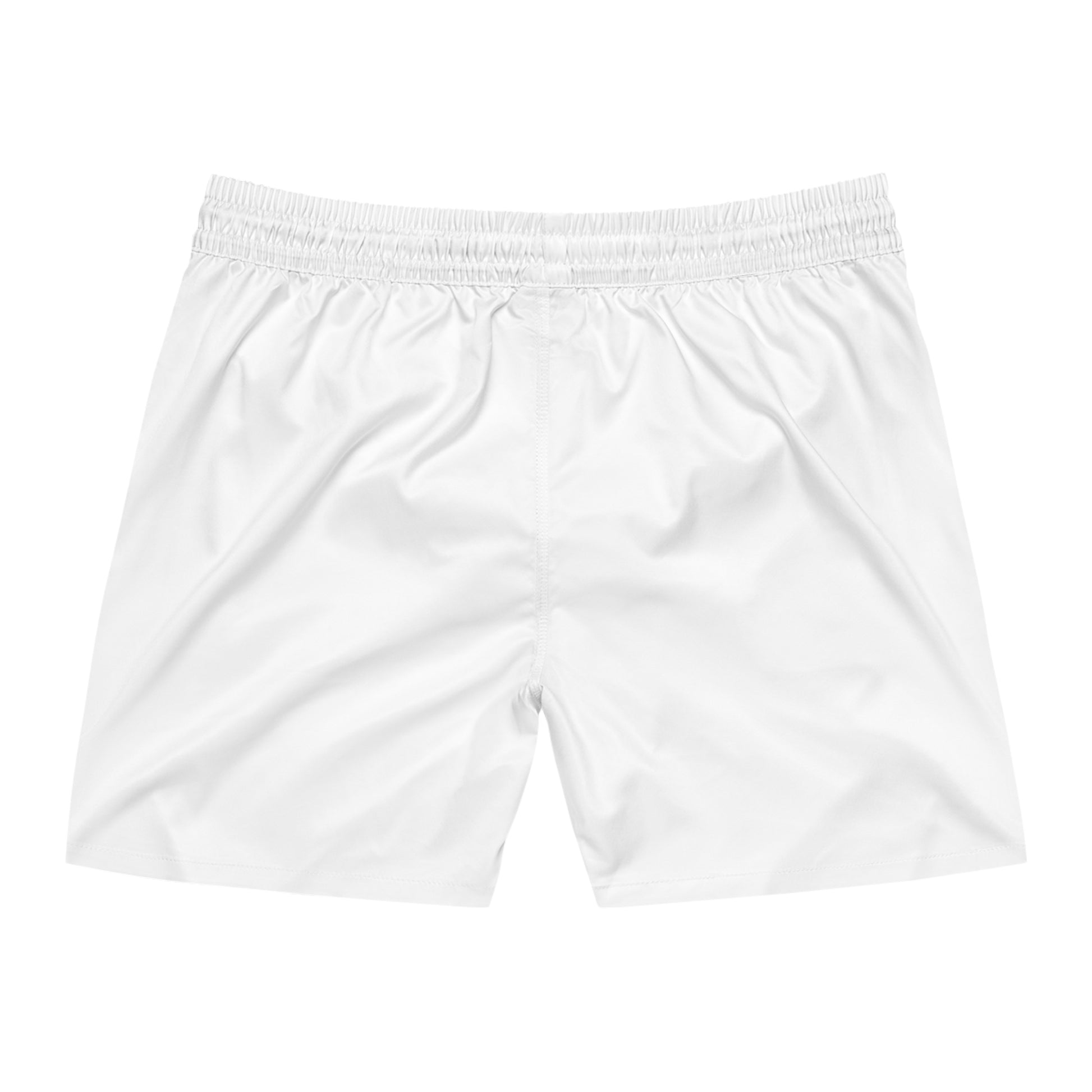 White Lakeville North Panthers men's swim shorts beachwear for beach and pool activities.
