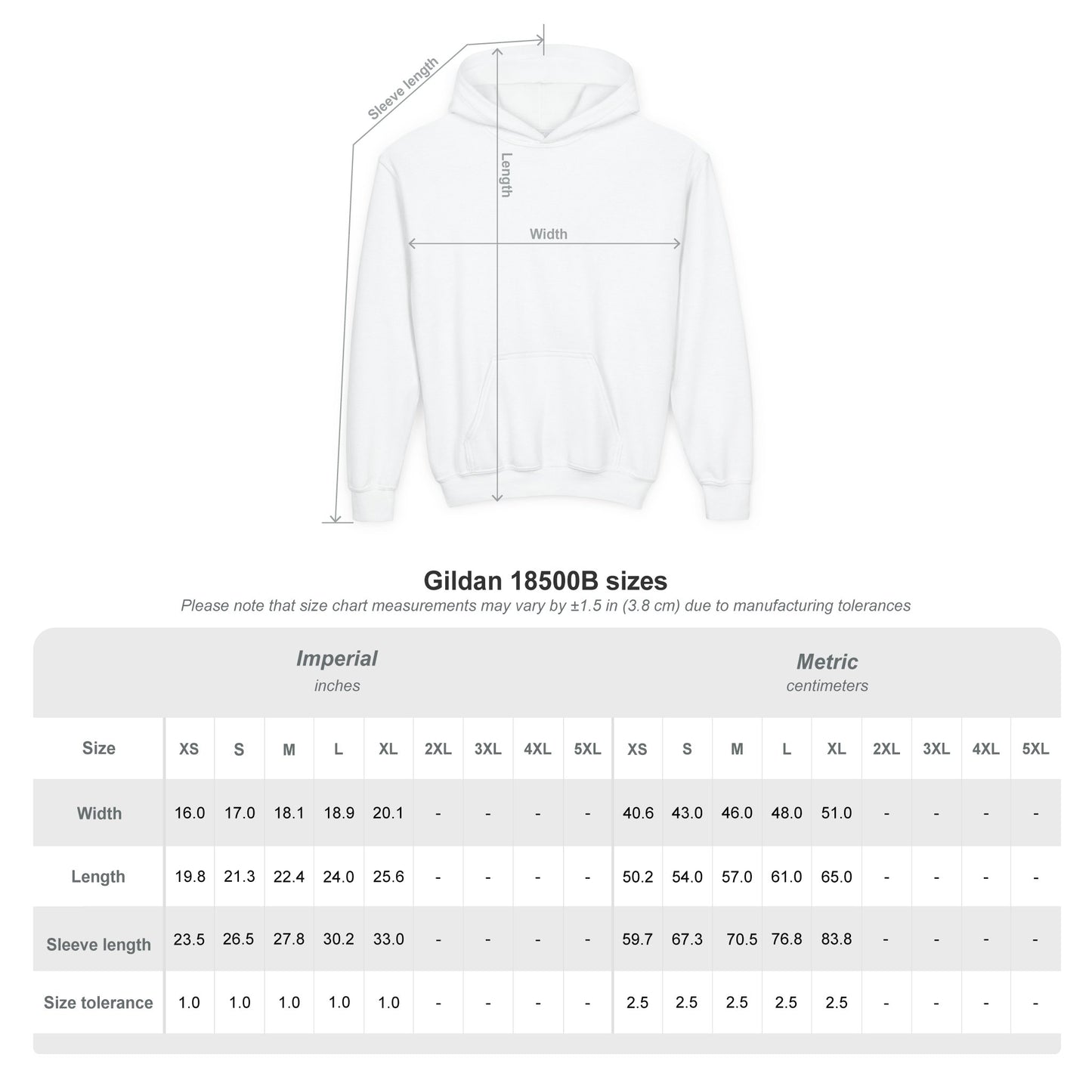 Burnsville Blaze Youth Heavy Blend Hooded Sweatshirt