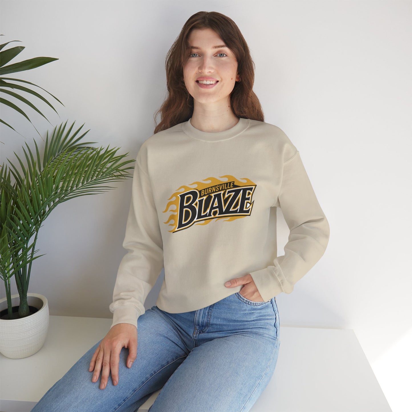 Burnsville Blaze Crewneck Sweatshirt