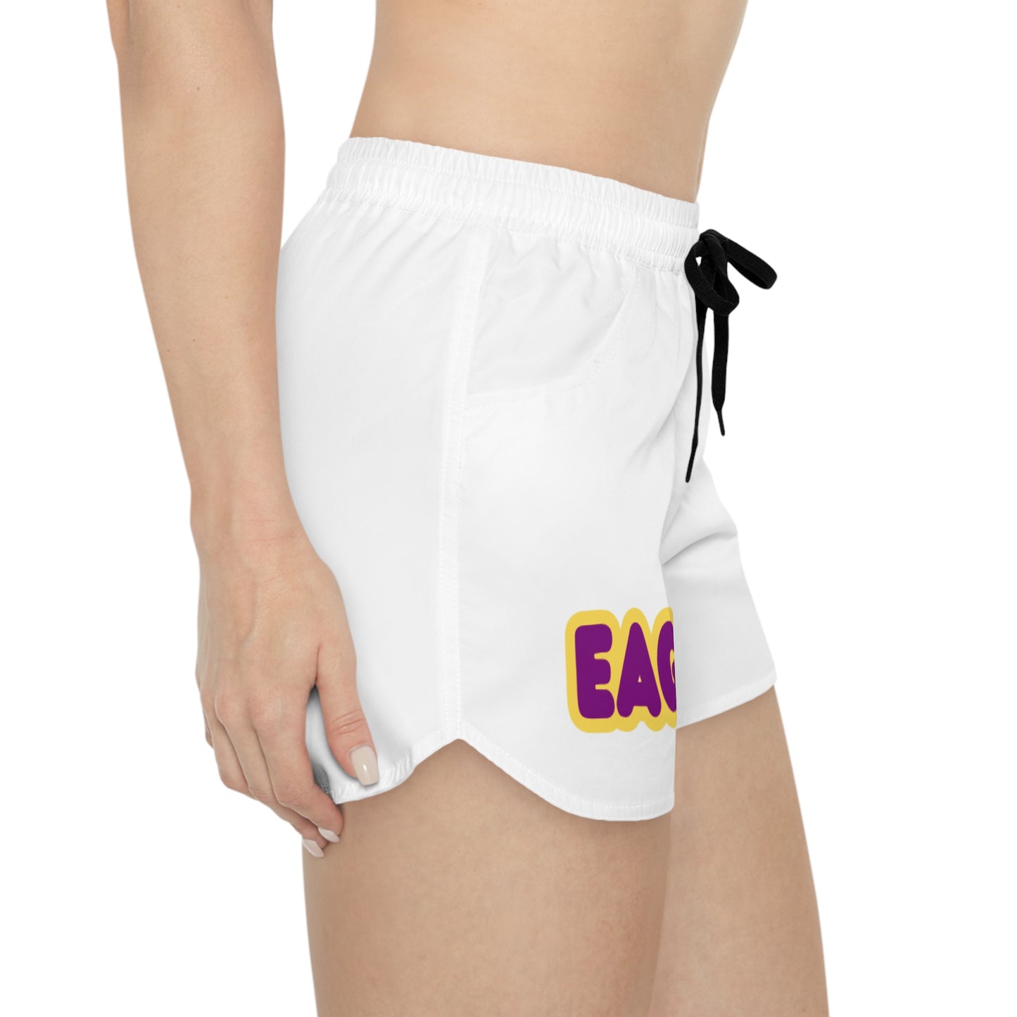 Saint Paul Washington Eagles Women's White Casual Shorts
