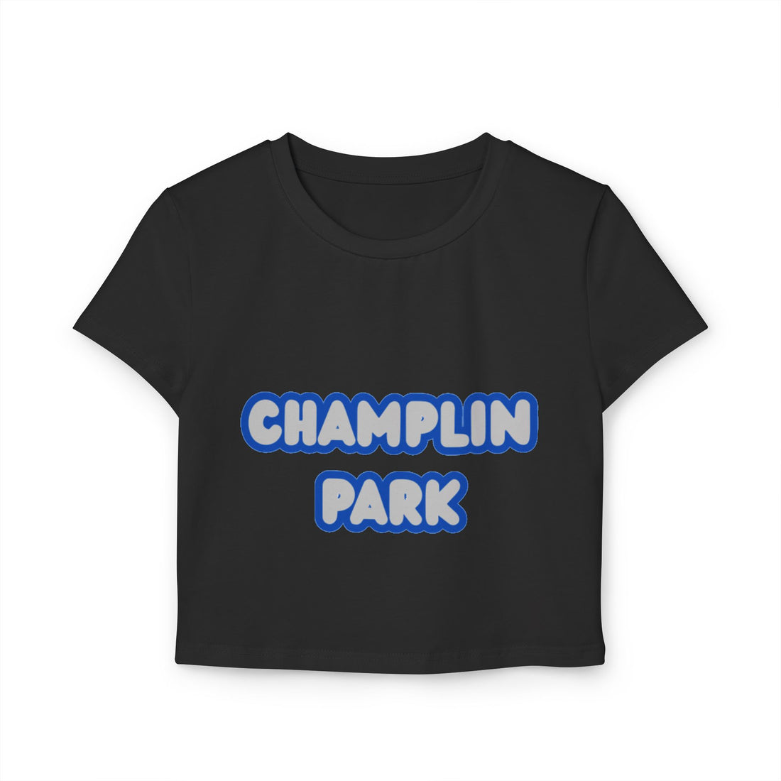 Champlin Park Rebels Women’s Baby Tee - Retro Graphic Top for Casual Vibes