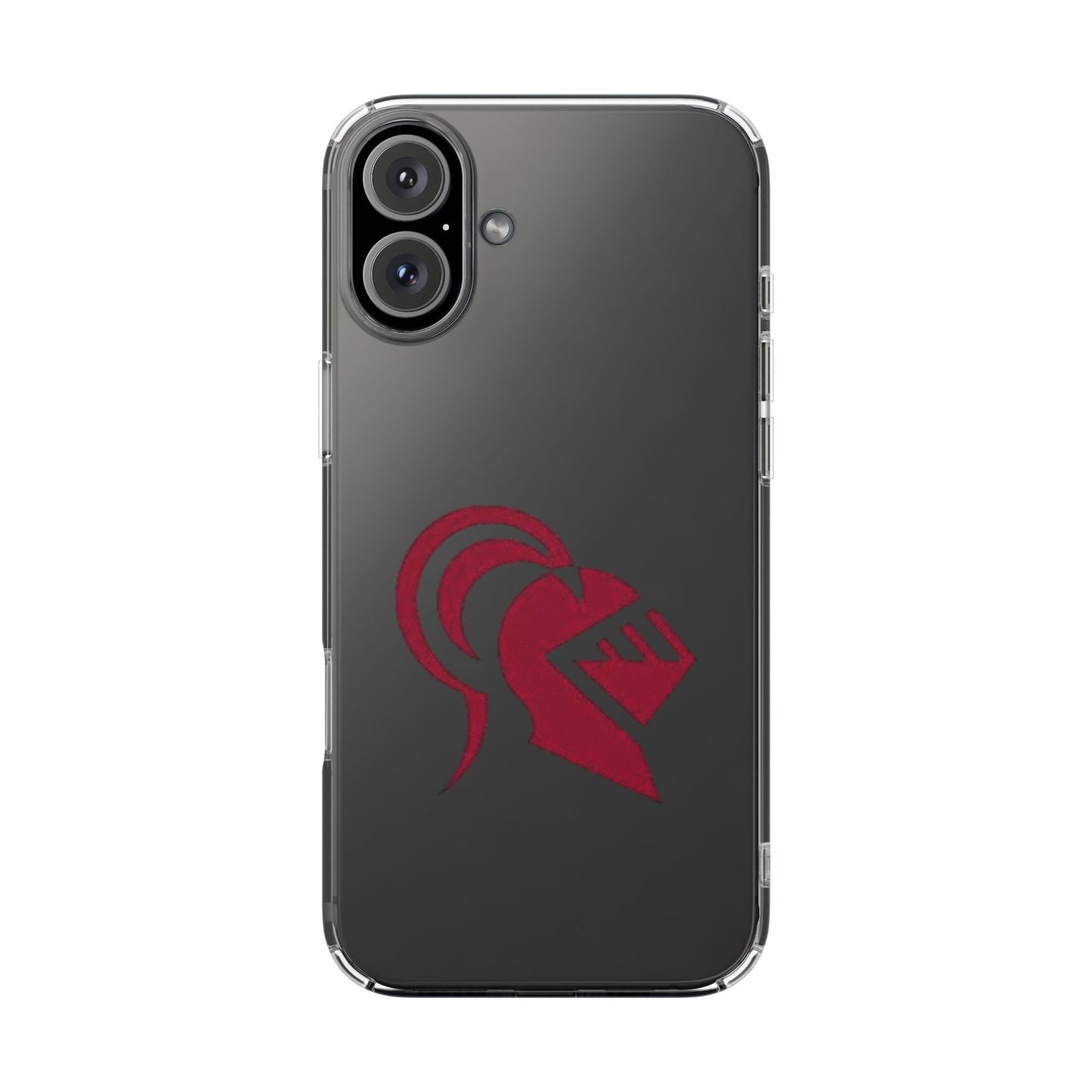 Irondale Knights Shield Clear Phone Case - Durable Protection with Bold Design