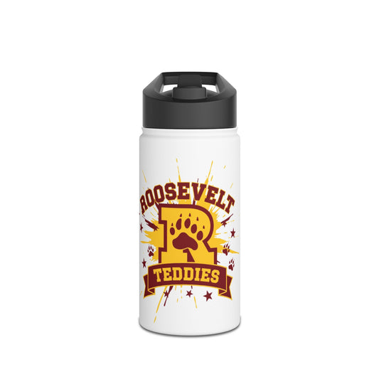 Minneapolis Roosevelt Teddies Stainless Steel Water Bottle, Motivational Hydration Bottle, Sports Water Bottle, Eco-Friendly Gift
