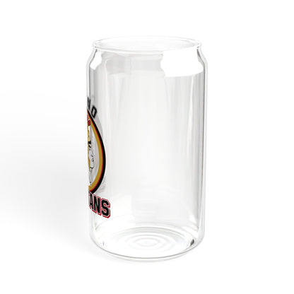 Orono Spartans Stylish 16 oz Sipper Glass, Eco-Friendly Drinkware