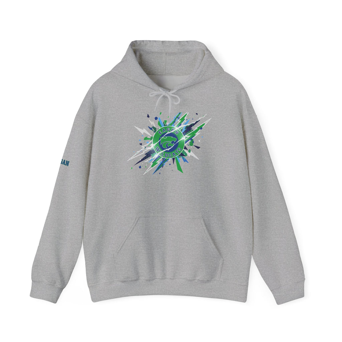Eagan Wildcats Badge Hoodie
