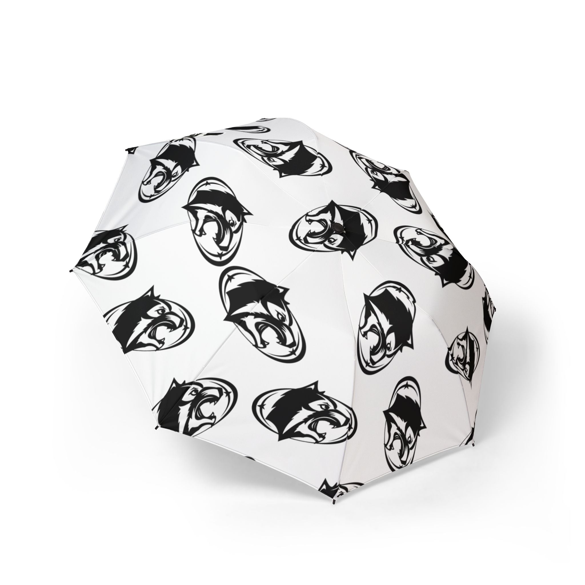 Roseville Raiders Stylish Foldable Umbrella - Compact Rain Protection