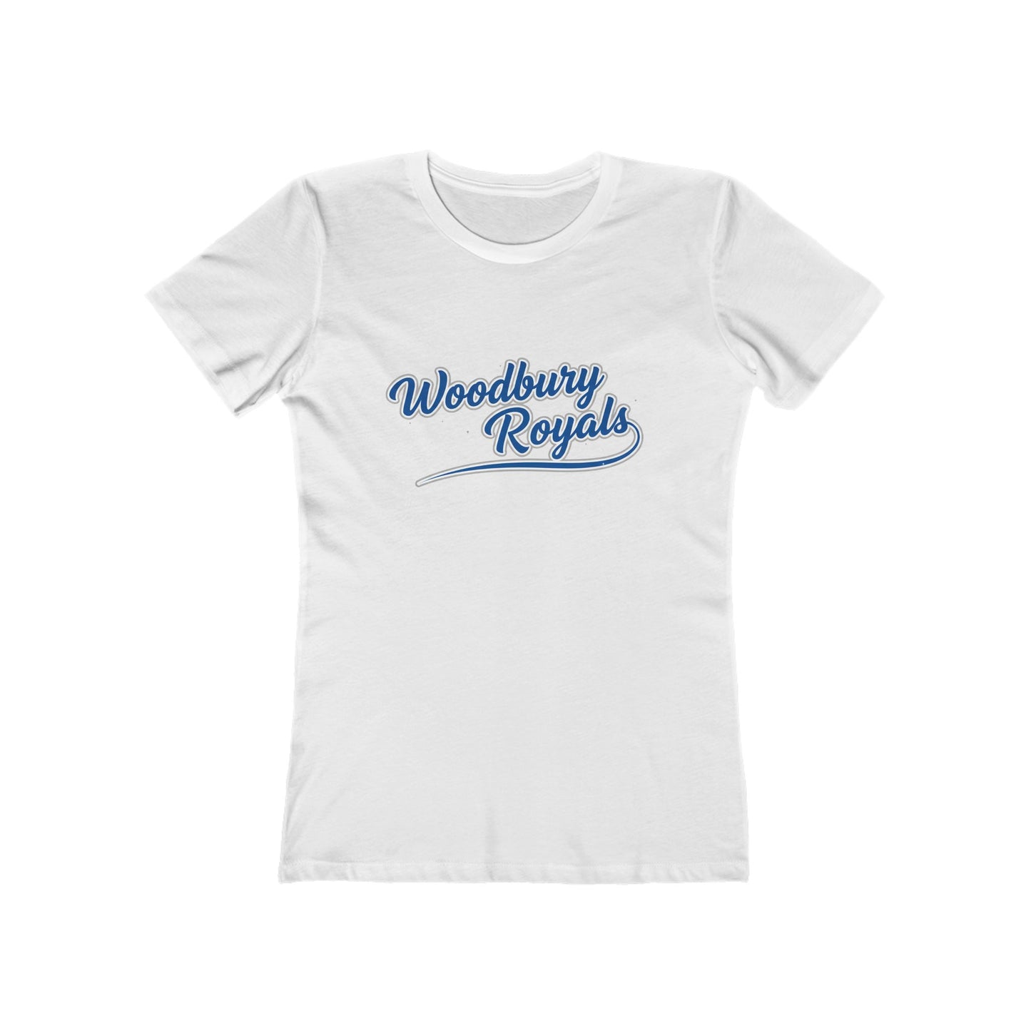 Woodbury Royals Women's Boyfriend Tee – Vintage Script School Spirit Shirt