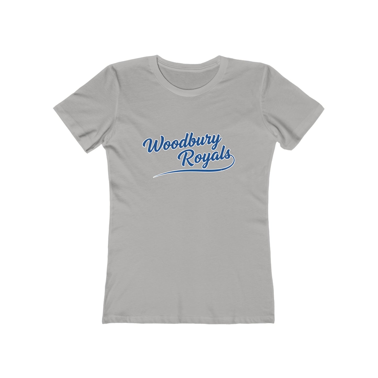 Woodbury Royals Women's Boyfriend Tee – Vintage Script School Spirit Shirt