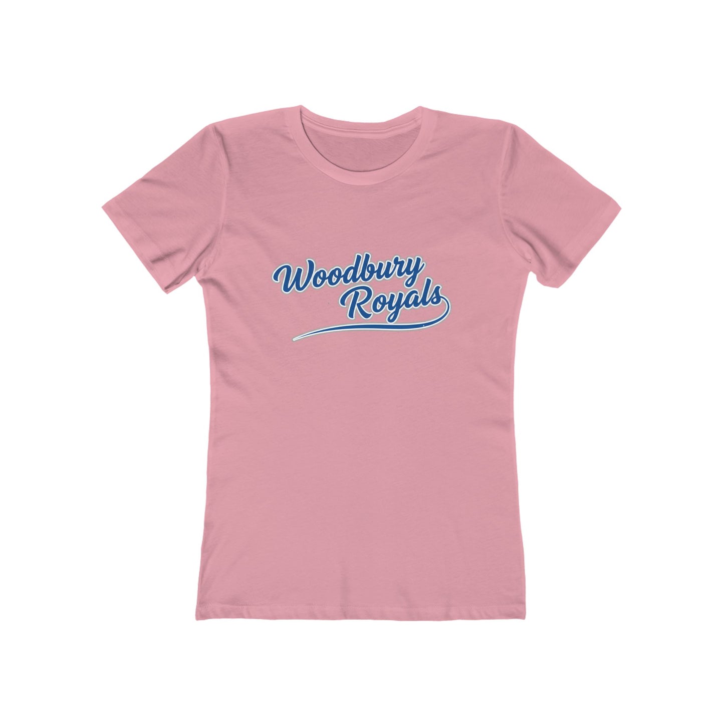 Woodbury Royals Women's Boyfriend Tee – Vintage Script School Spirit Shirt