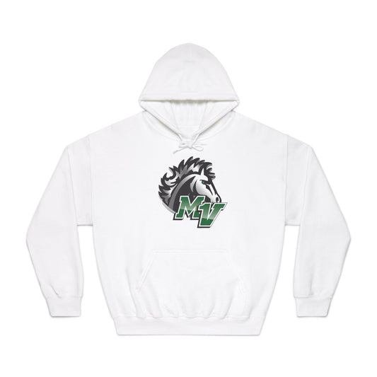 MV Mustang Hoodie — School Spirit Logo Sweatshirt