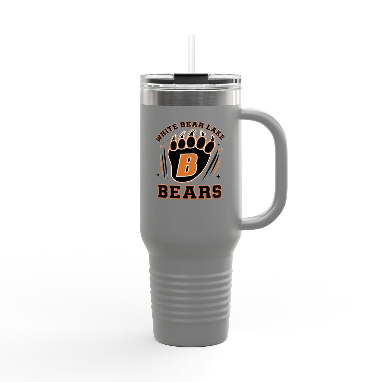 White Bear Lake Bears Insulated Travel Mug, 40oz