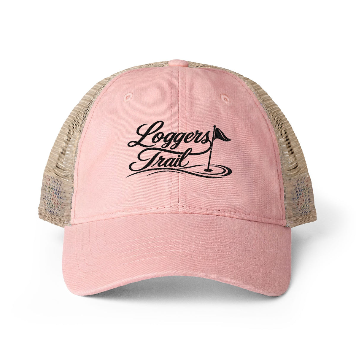 Women's Washed Mesh-Back Cap