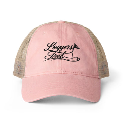 Women's Washed Mesh-Back Cap