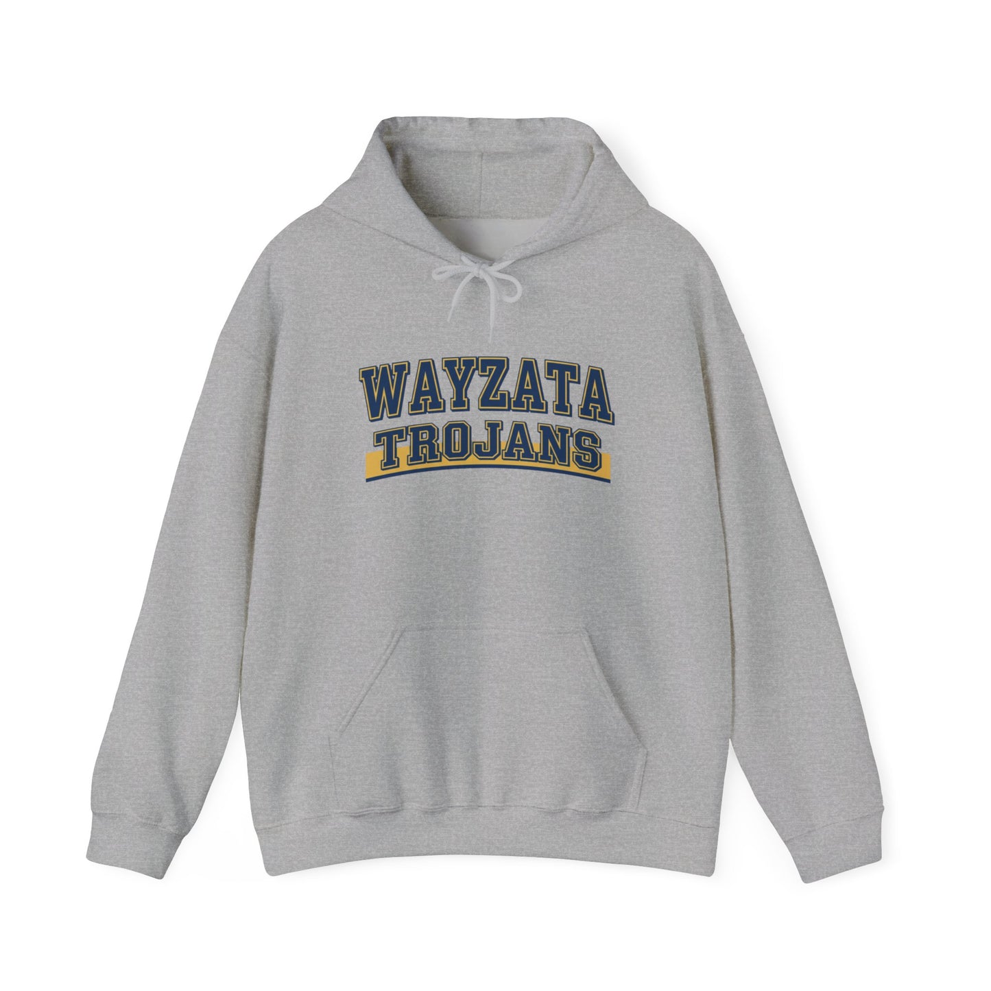 Wayzata Trojans Block Hoodie