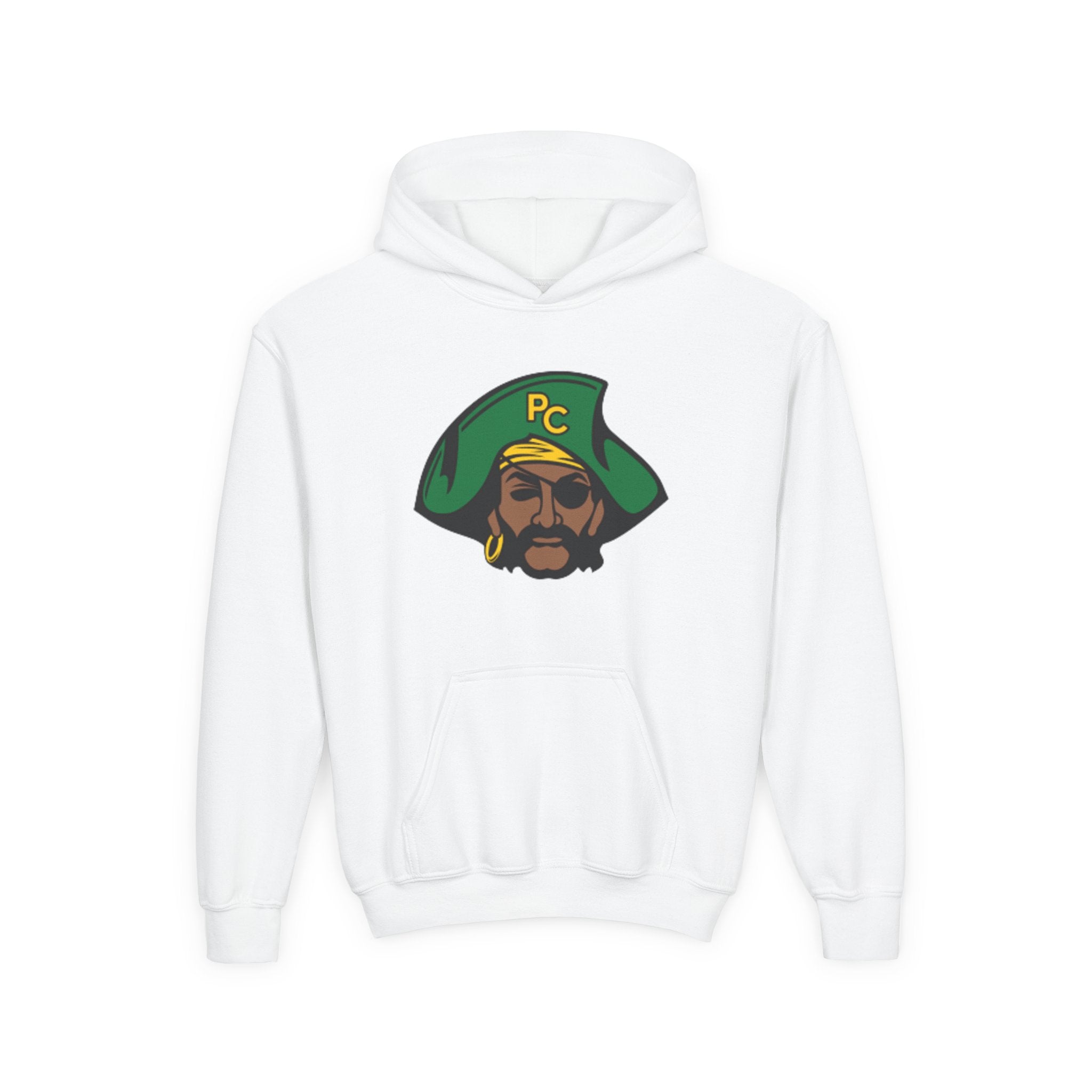 Youth Park Center Pirates Hoodie - Cozy Heavy Blend Sweatshirt for Kids