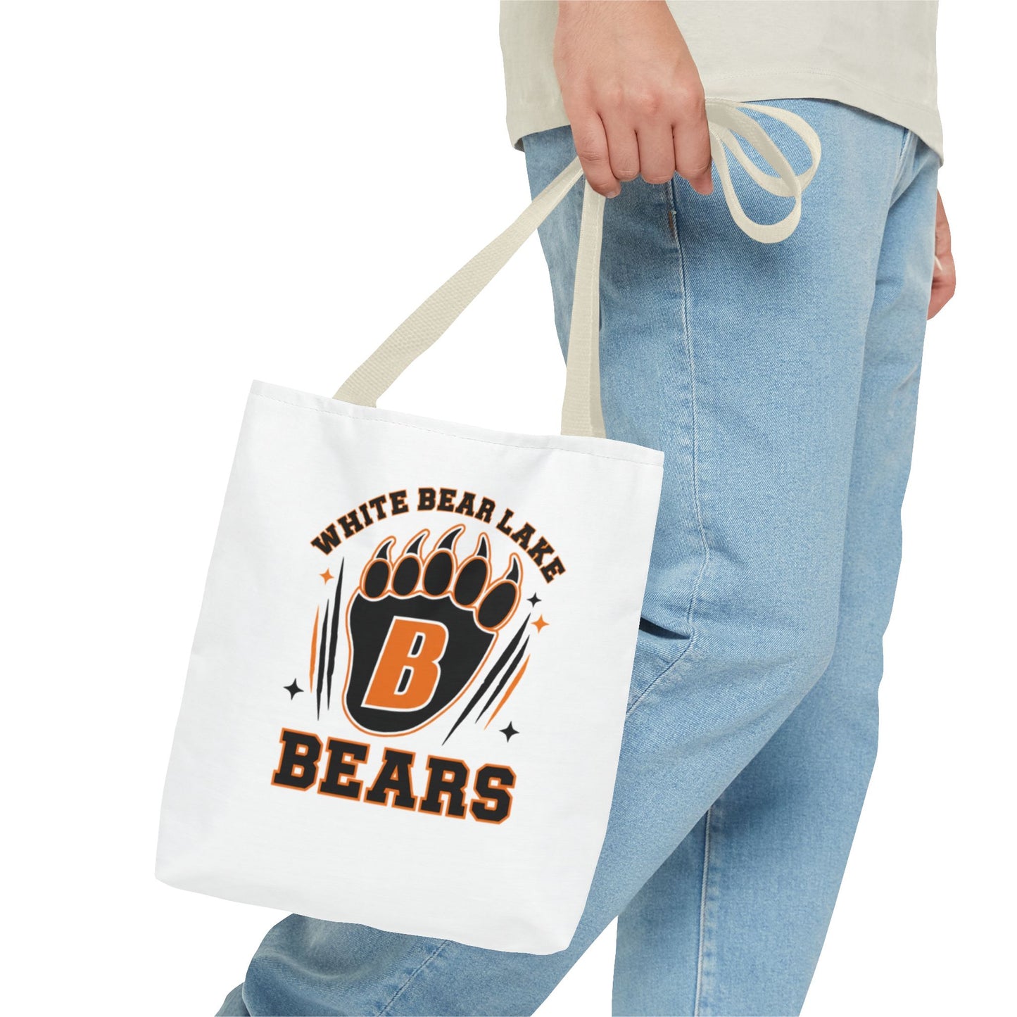 White Bear Bears Tote Bag