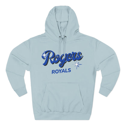 Rogers Royals Fleece Hoodie — Retro Script Logo Pullover