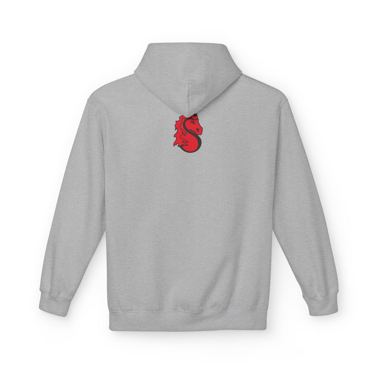Stillwater Ponies Hoodie — Retro Red Team Logo Pullover