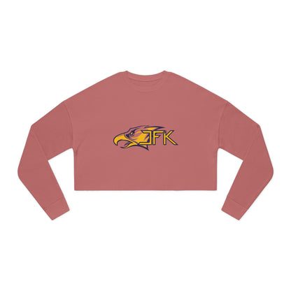 Bloomington Kennedy Eagles Trendy Women's Cropped Sweatshirt