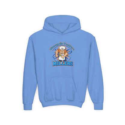 Minneapolis Washburn Millers Youth Heavy Blend Hooded Sweatshirt -  Casual Comfort for Young Adventurers