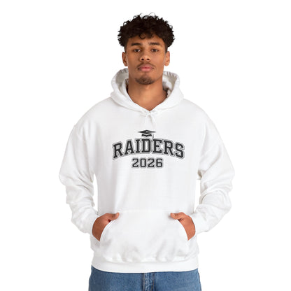 Roseville Raiders Class of 2026 Block Hoodie