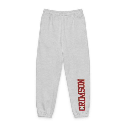 Maple Grove Crimson Sweatpants — Cozy Athletic Team Joggers