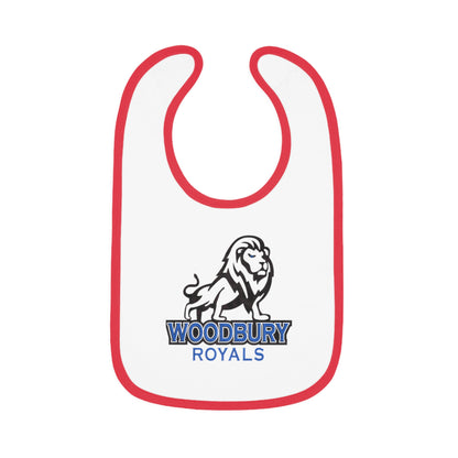 Woodbury Royals Baby Contrast Trim Jersey Bib