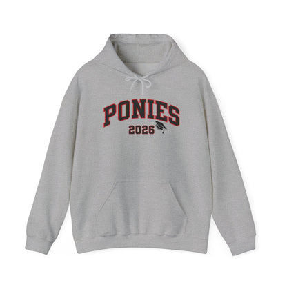 Stillwater Ponies Class of 2026 Block Hoodie