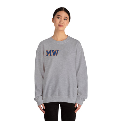 Minneapolis Washburn Millers MW logo Crewneck Sweatshirt
