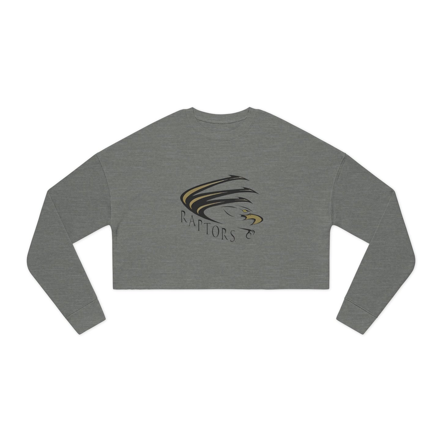 East Ridge Raptors Women's Cropped Sweatshirt - Stylish Raptors Design for Casual Vibes