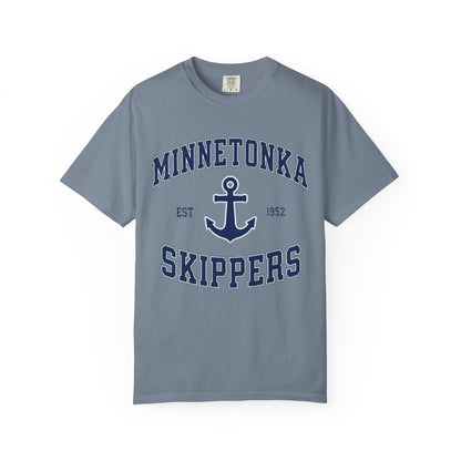Minnetonka Skippers Anchor T-Shirt — Vintage Nautical Crew Tee