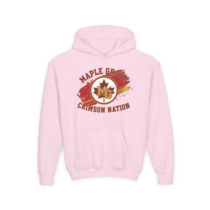 Maple Grove Youth Heavy Blend Hoodie - Cozy & Stylish Sweatshirt for Kids