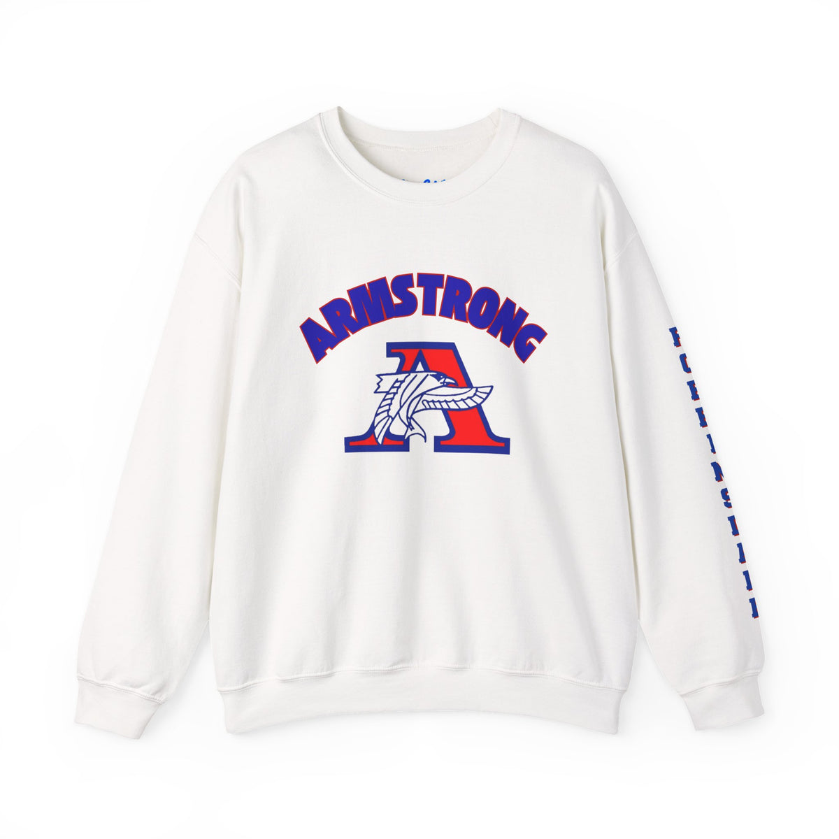 Robbinsdale Armstrong Crewneck Sweatshirt — School Logo Pullover