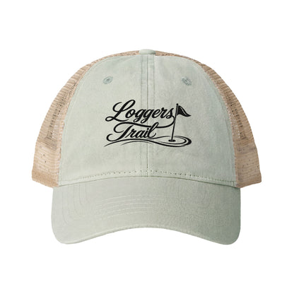 Women's Washed Mesh-Back Cap