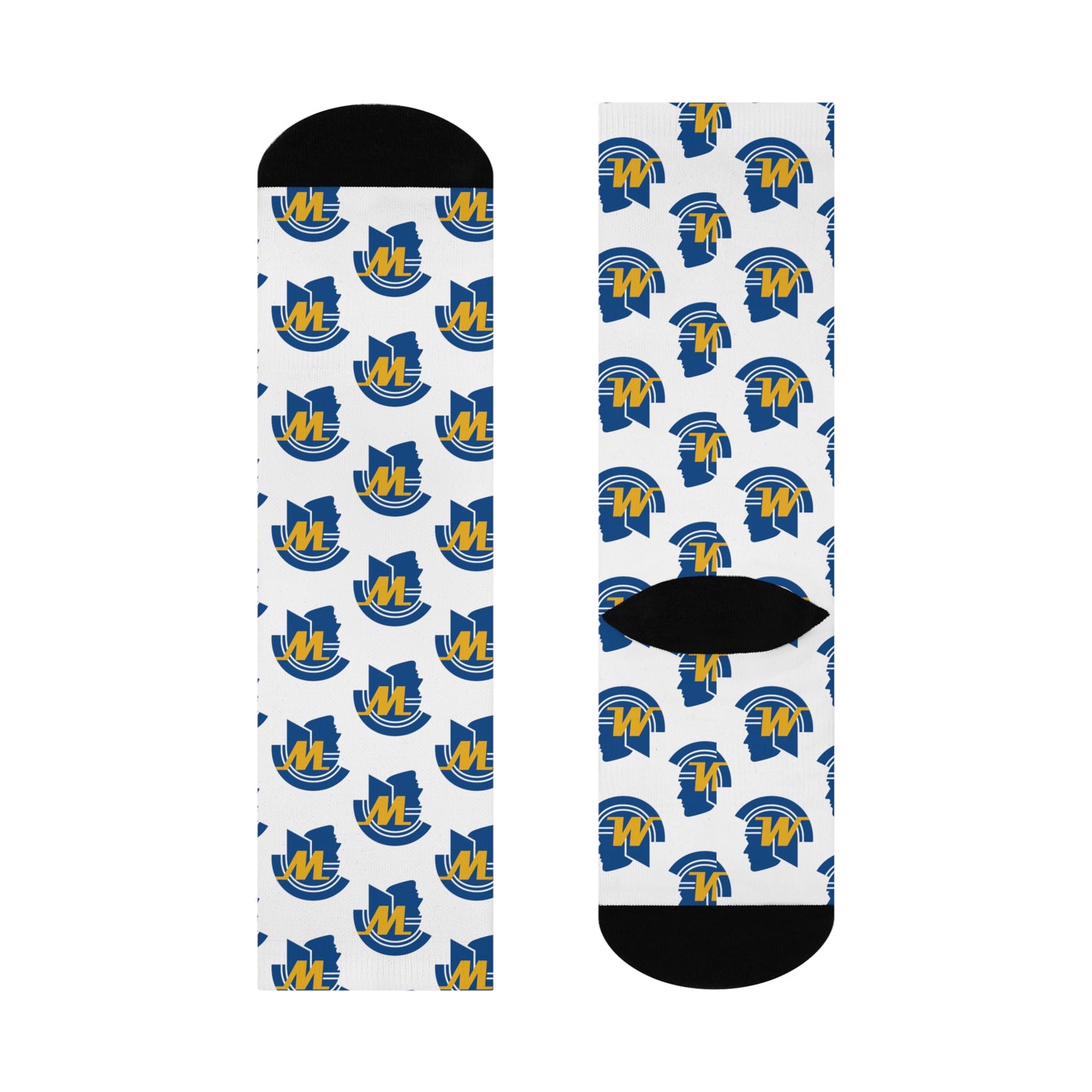 Wayzata Trojans Cushioned Crew Socks for Comfort and Style