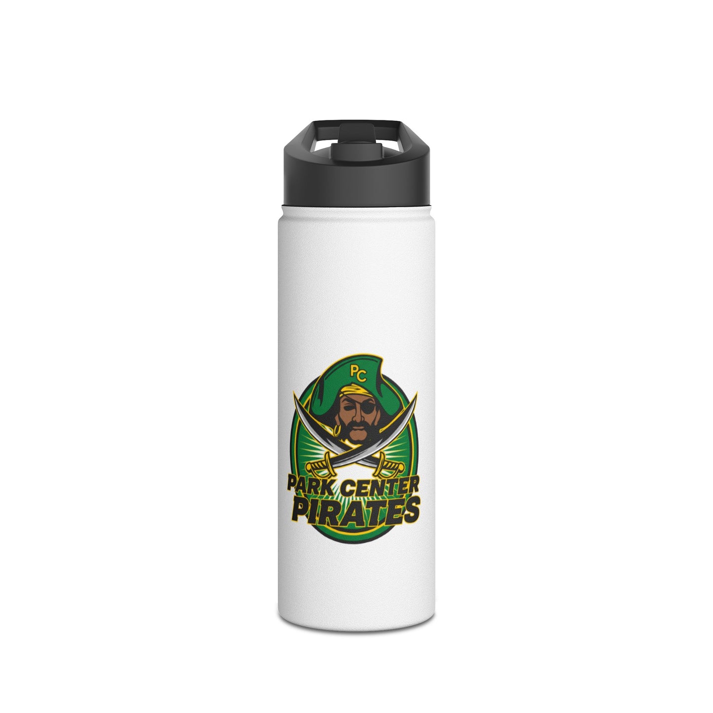 Park Center Pirates Stainless Steel Water Bottle, Motivational Hydration Bottle, Sports Water Bottle