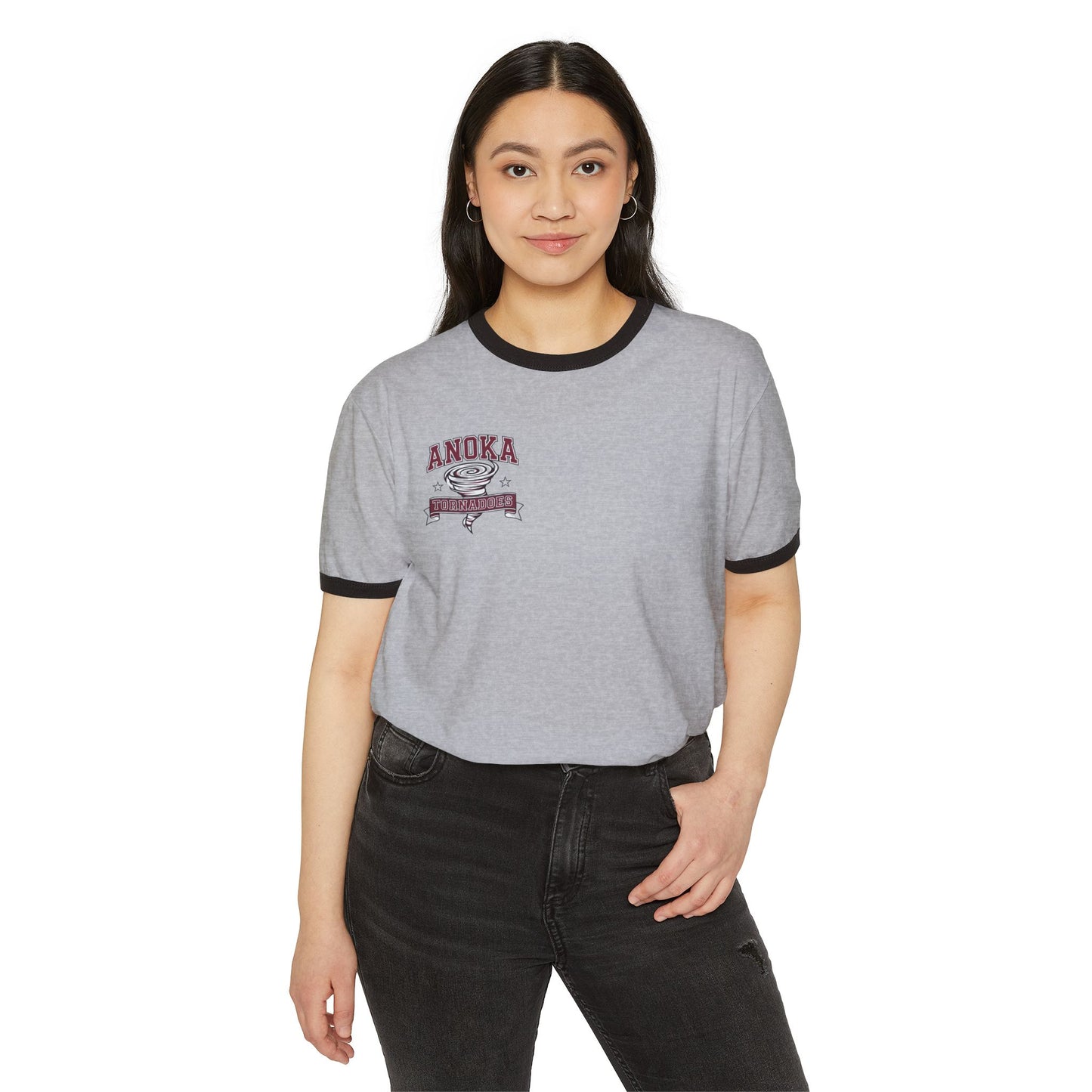 Anoka Tornadoes Ringer Tee