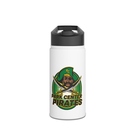 Park Center Pirates Stainless Steel Water Bottle, Motivational Hydration Bottle, Sports Water Bottle