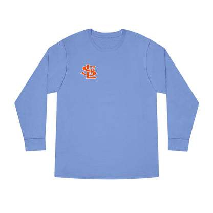 Saint Louis Park Orioles Casual Long Sleeve Crewneck Tee - Perfect for Everyday Wear