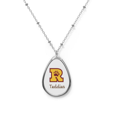 Minneapolis Roosevelt Teddies Oval Necklace