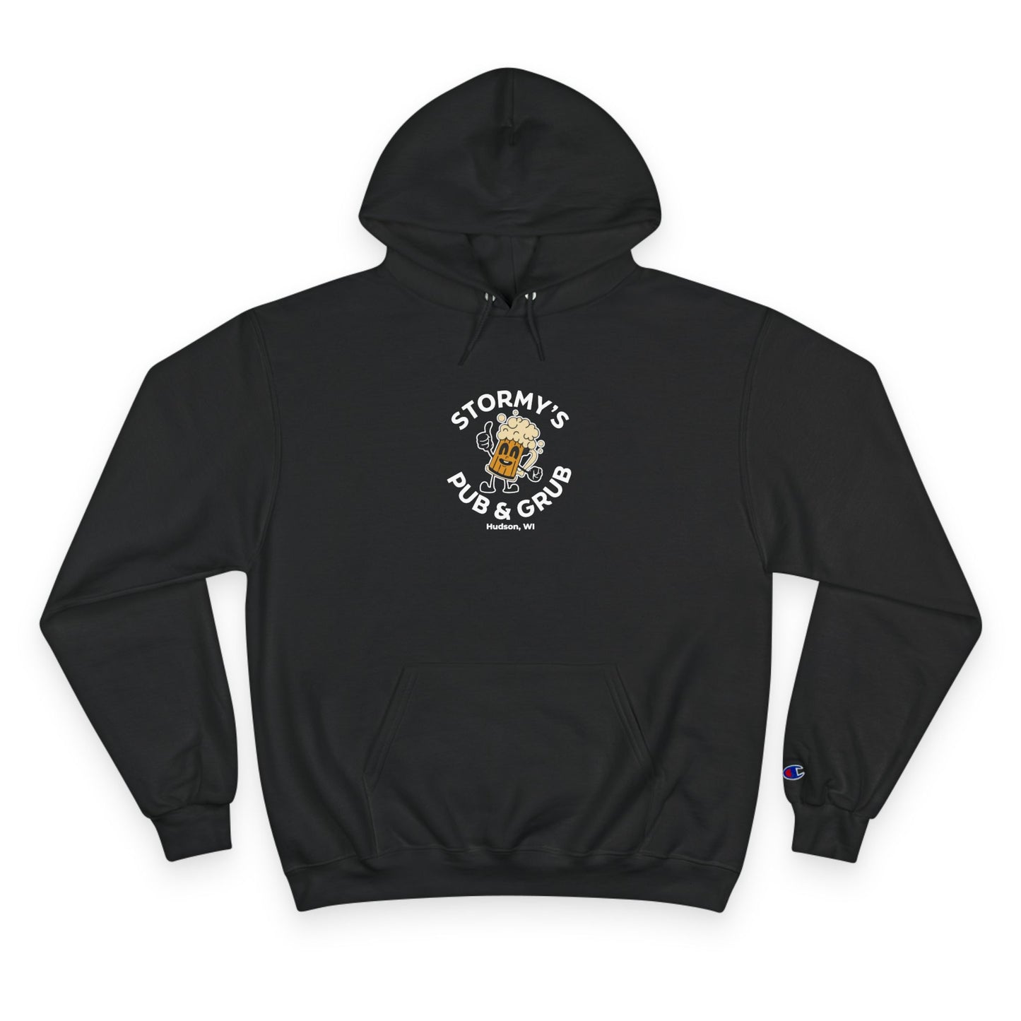 Pub Crew Hoodie – Stormy’s Pub & Grub Logo Sweatshirt