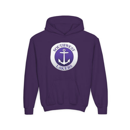 Minneapolis Southwest Lakers Youth Hooded Sweatshirt - Comfortable and Stylish Team Gear