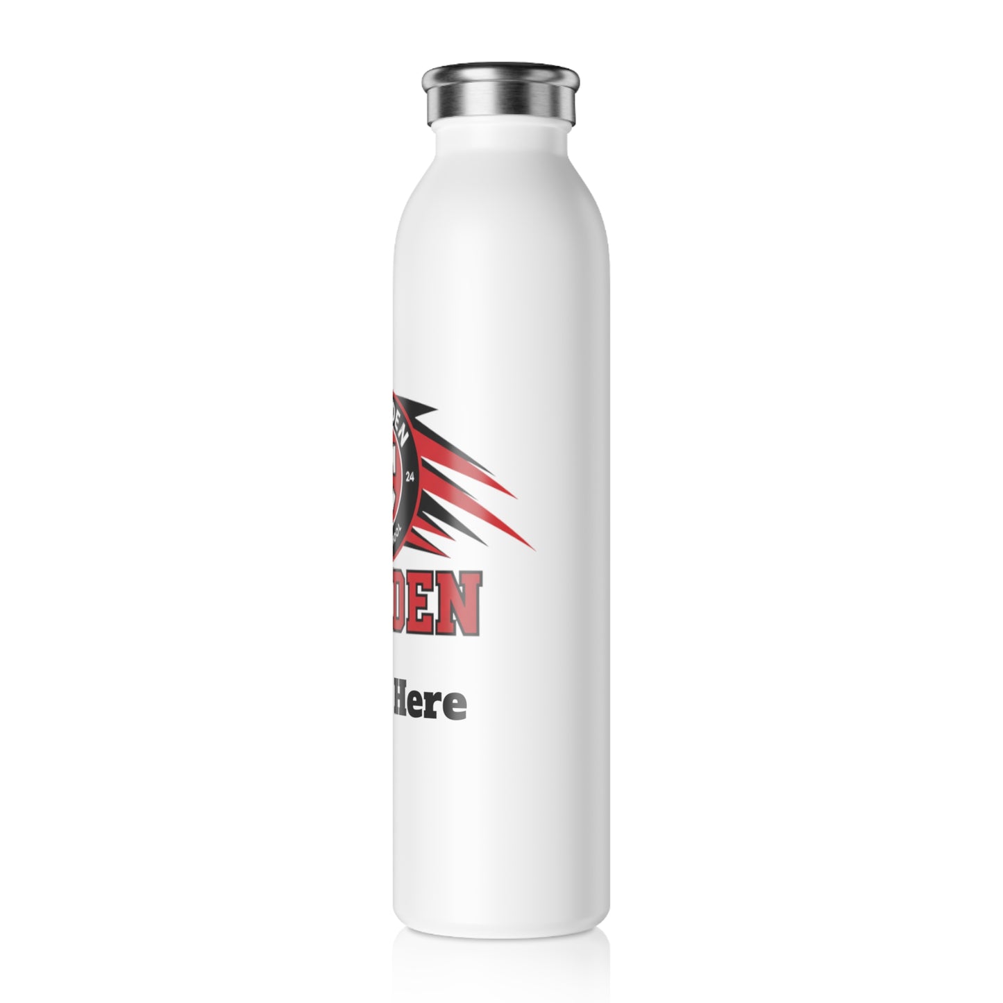 Minneapolis Camden Slim Water Bottle —  Stainless Insulated Bottle