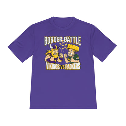 Border Battle Vikings vs Packers Tee — "The Best Seat in the Game Is at the Bar" Sports Rivalry Shirt