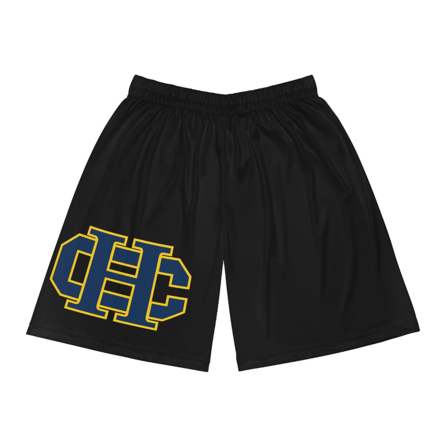 Columbia Heights Hylanders Men's Black Basketball Shorts