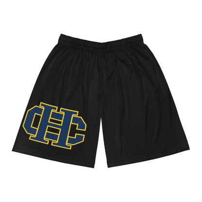 Columbia Heights Hylanders Men's Black Basketball Shorts